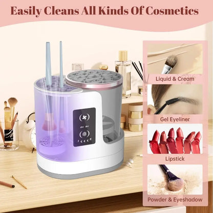 Easy Makeup Brush Cleaner