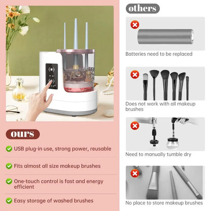 Easy Makeup Brush Cleaner