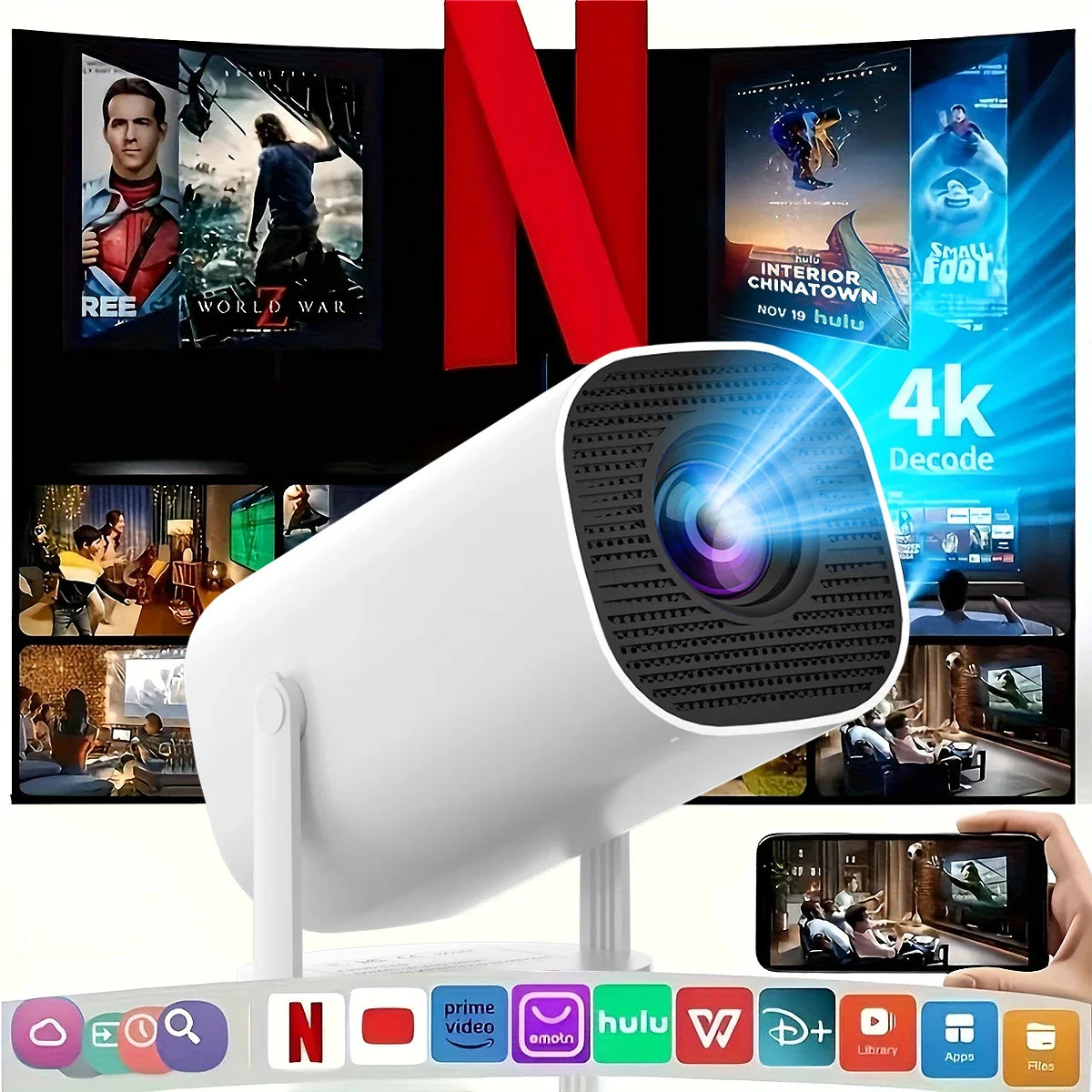 Smart Home Cinema Projector™